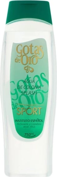Eau de Cologne Instituto Español Gotas De Oro Sport 750ml