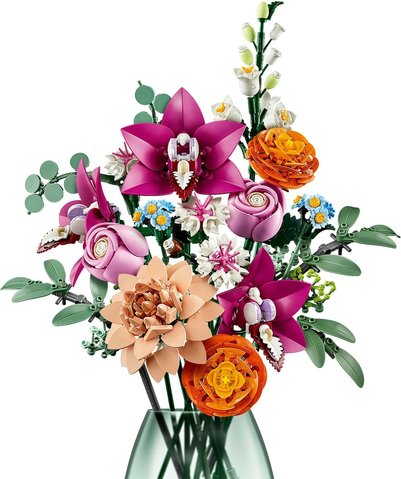 Set ndërtimi LEGO Botanicals Schöner Rosafarbener Blumenstrauß 10342, shumëngjyrësh Set ndërtimi LEGO Botanicals Schöner Rosafarbener Blumenstrauß 10342, shumëngjyrësh