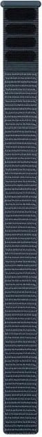 Rrip ore Garmin UltraFit, 26 mm, Nylon, Granit Blue