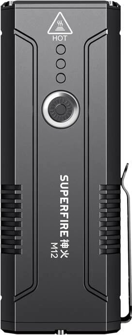 Elektrik dore Superfire M12, 8000 lumen, i zi
