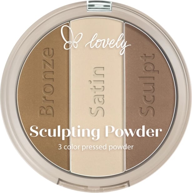 Paletë për konturim fytyre Lovely Sculpting Powder 4 për femra, 15g