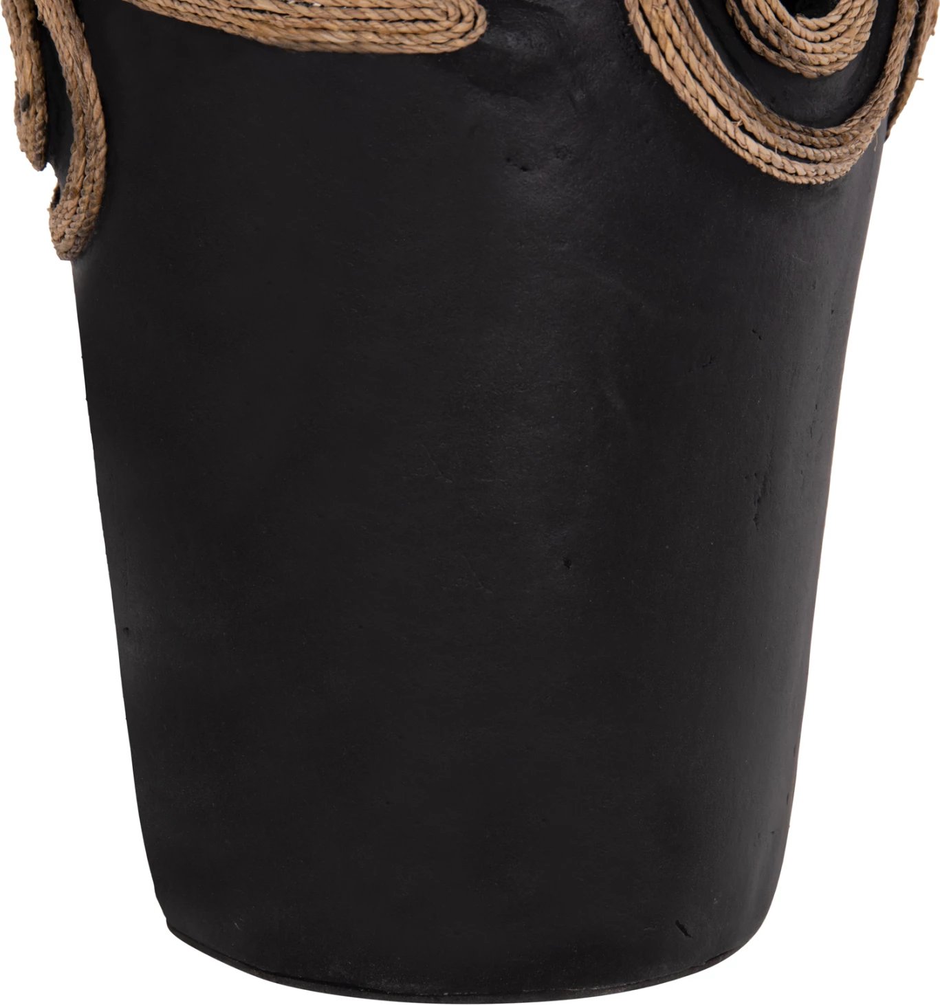 Vazo dekorative tavoline DEAN, terrakotë e zezë, FH4677.01S, 19x25cm Vazo dekorative tavoline DEAN, terrakotë e zezë, FH4677.01S, 19x25cm