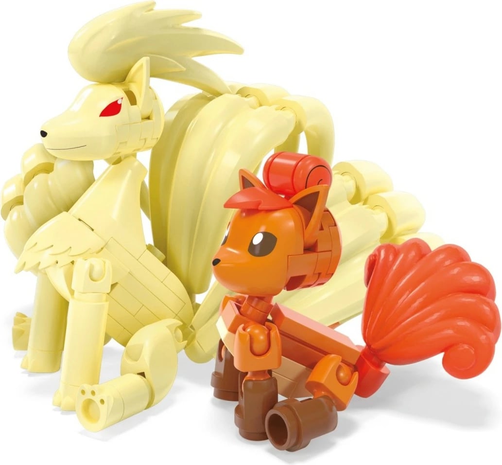 Set ndërtimi Mega Bloks Pokémon Evolution Vulpix HTH79, 145 pjesë, plastikë