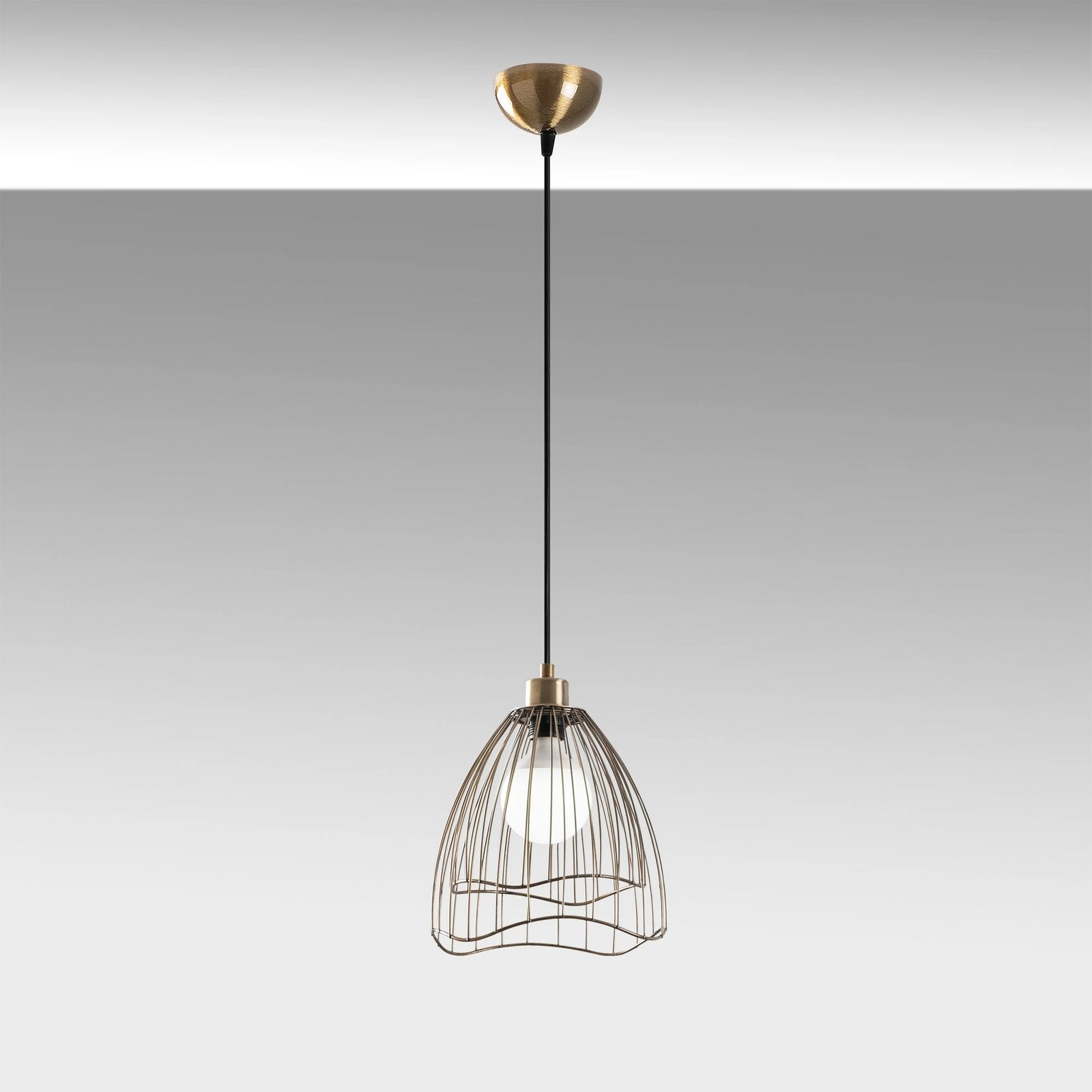 Llambë tavani Opviq, Zeyno - 6401, vintage, e rregullueshme, 25x25cm