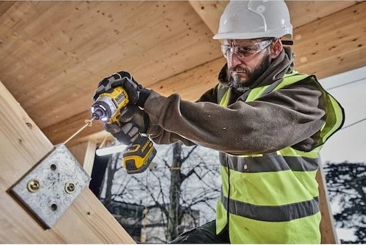 Makinë goditëse DeWALT DCF860NT-XJ, pa kabllo, 18V, Brushless, e verdhë