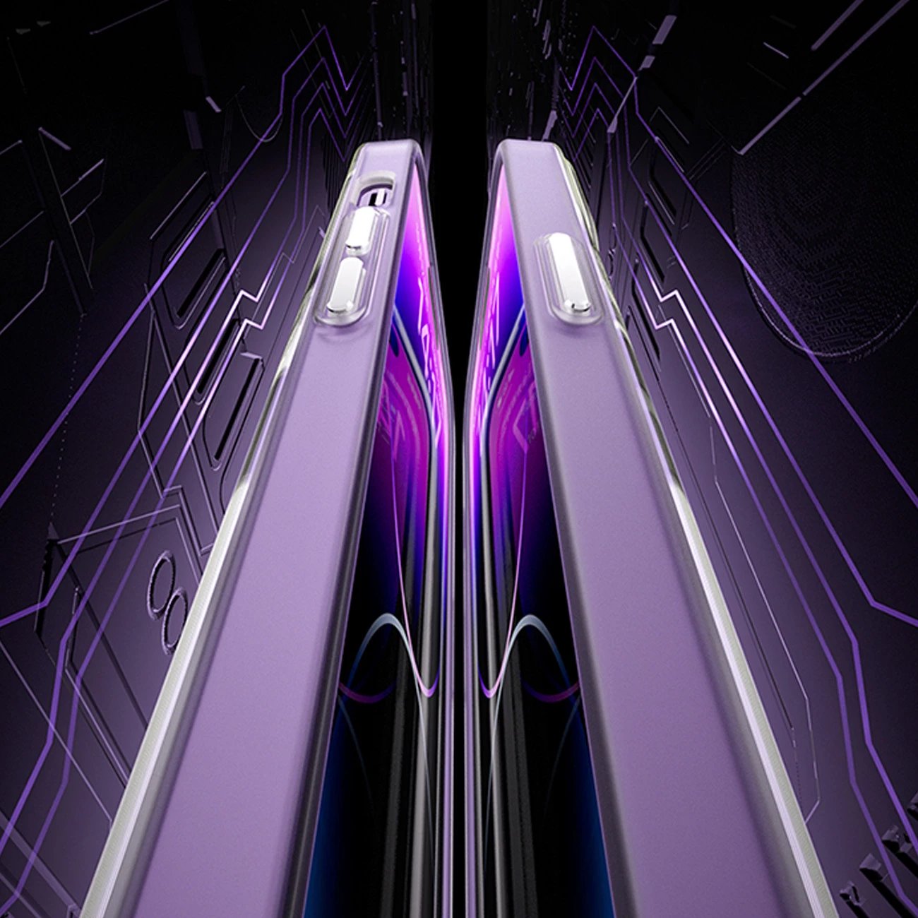 Mbështjellës Kingxbar PQY Geek Series për iPhone 14 Pro MagSafe, argjendtë