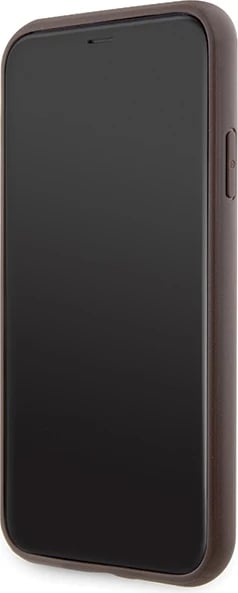 Mbështjellës Guess GUHCN61P4SNW për iPhone 11/XR, hardcase, kafe Mbështjellës Guess GUHCN61P4SNW për iPhone 11/XR, hardcase, kafe