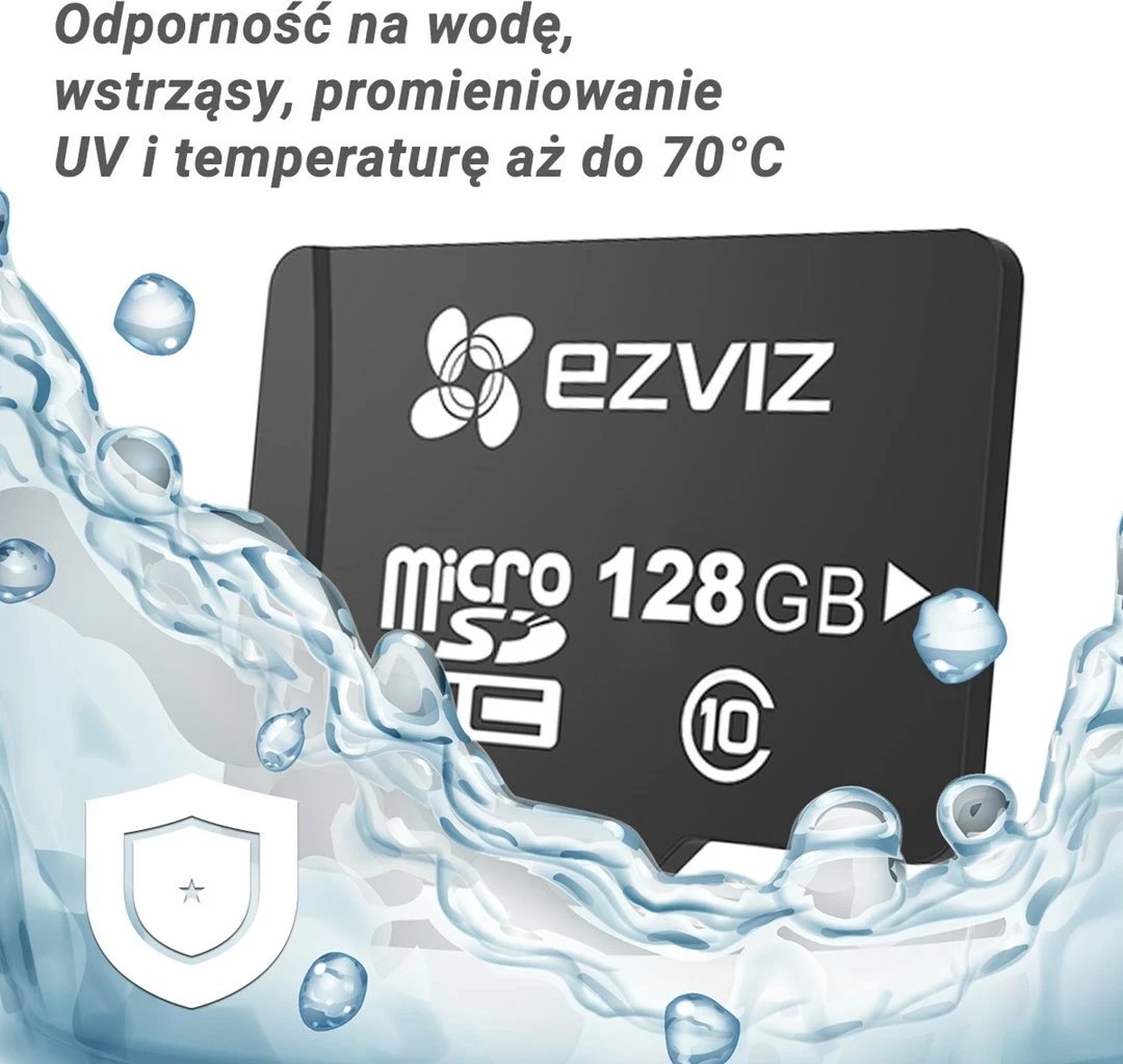 Kartë memorie MicroSDXC EZVIZ 128GB, Class 10, e zezë