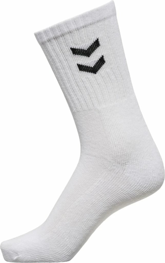 Çorape crew Hummel unisex, të bardha