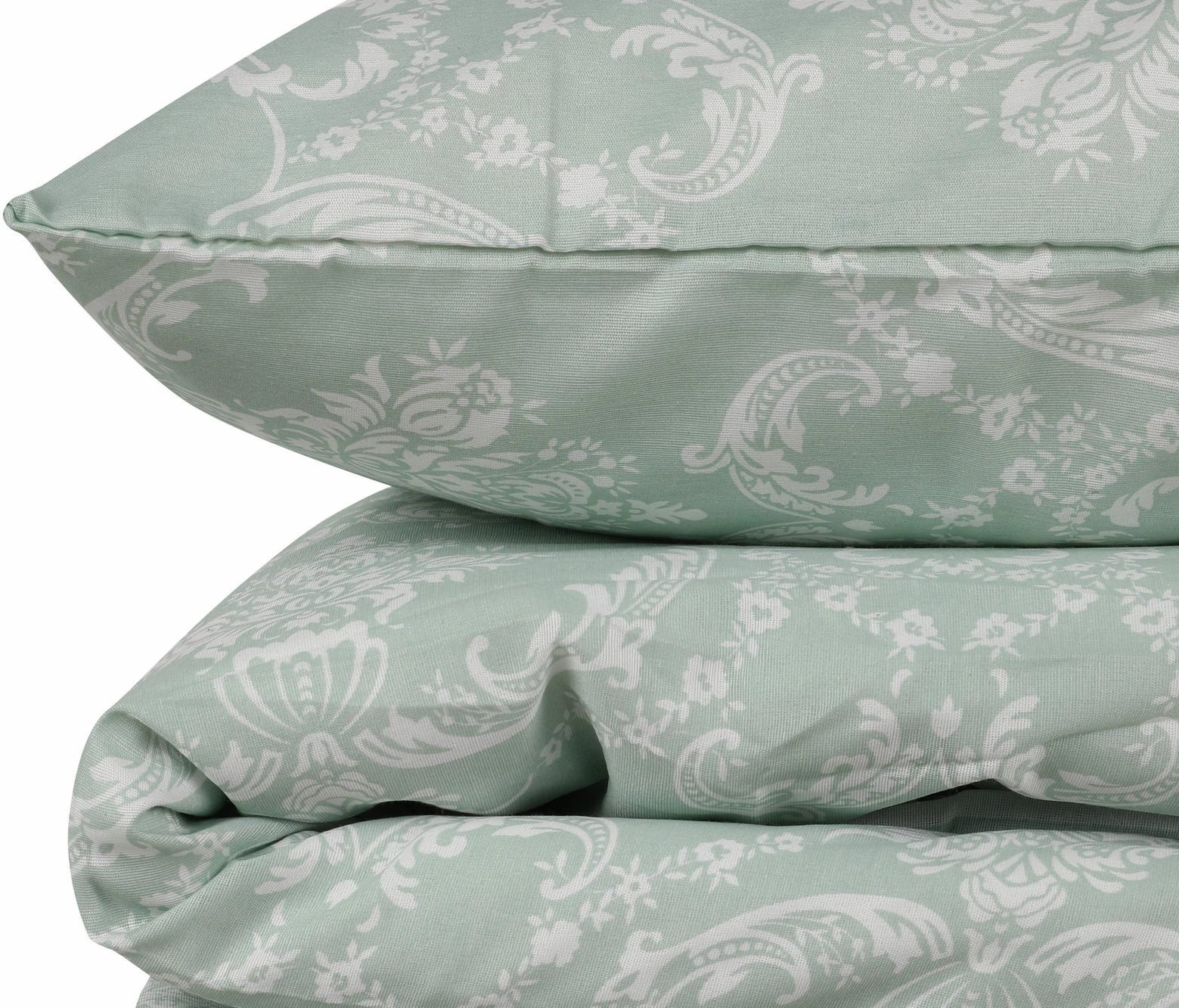 Set mbulesë jorgani për një person, L'essentiel, Pure, ngjyrë jeshile deti