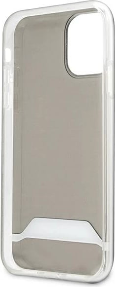 Mbështjellës Mercedes AMG Electroplate Black&White për iPhone 11/XR 6.1", Transparent