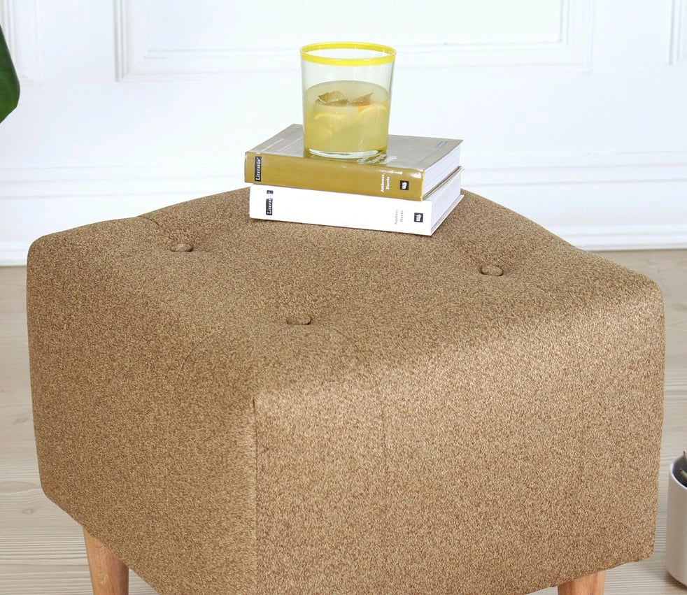 Puf bohemian, ngjyrë ari, Atelier del Sofa, Tomp