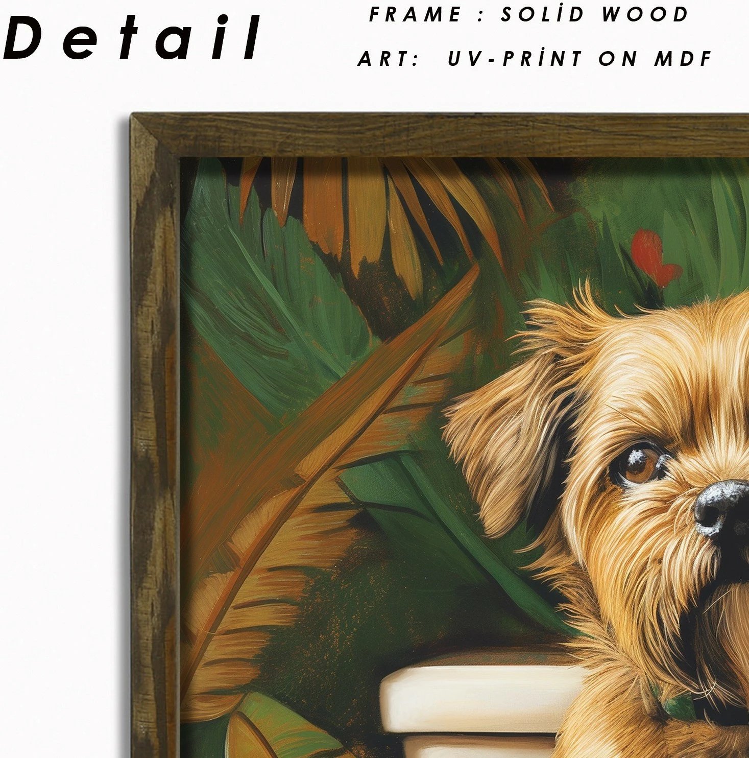 Pikturë dekorative me kornizë, MDF, shumëngjyrëshe, Wallity, AI002