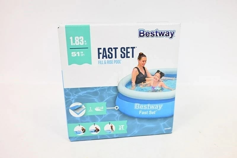 Pishinë e fryrëse Bestway Fast Set 183x51 cm, Blu