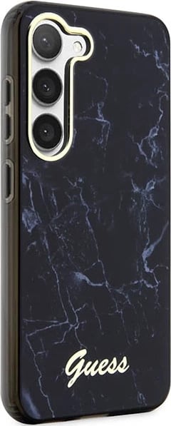 Mbështjellës Guess GUHCS23SPCUMAK për Samsung Galaxy S23, hardcase, i zi Mbështjellës Guess GUHCS23SPCUMAK për Samsung Galaxy S23, hardcase, i zi