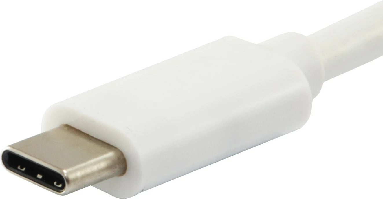 Kabllo USB C Equip Platinum 2m, USB 3.2 Gen 2, 10 Gbit/s, e bardhë