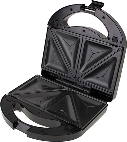 Aparat sandviçi/grilli/wafflesh 3‑në‑1, Mesko, MS 3045, 750–1000W, pllaka të këmbyeshme, zezë‑argjend