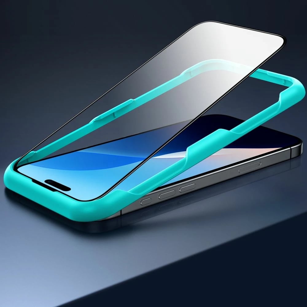 Mbrojtës ekrani xhami ESR për iPhone 16 Pro Max, 2 copë, Transparent