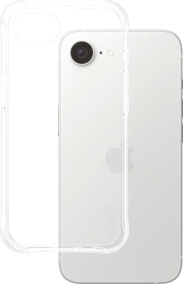 Mbështjellës PanzerGlass CARE Case Samba, për iPhone 16e, transparent