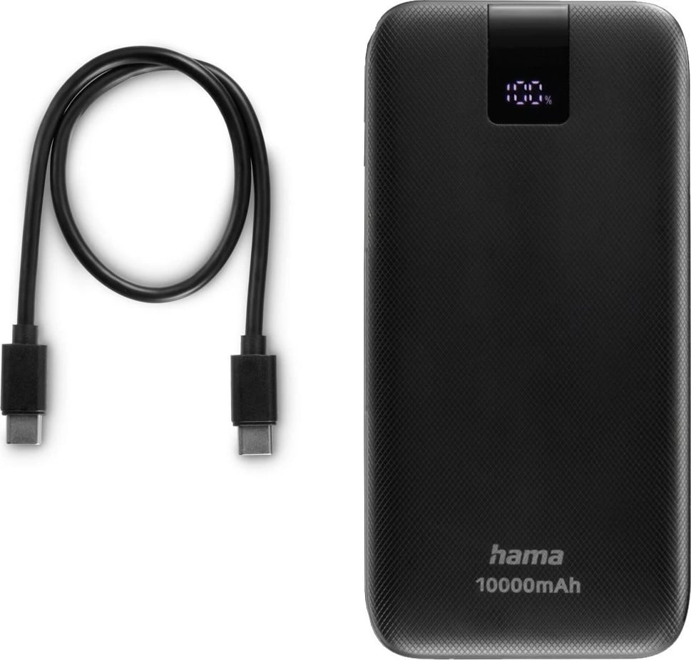 Power bank Hama PD 10000 mAh, anthracite
