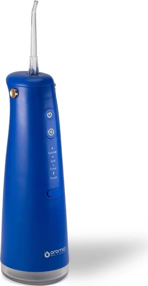Irigator për dhëmbë Oromed Oro-X-Dent, 1100mAh, i kaltër