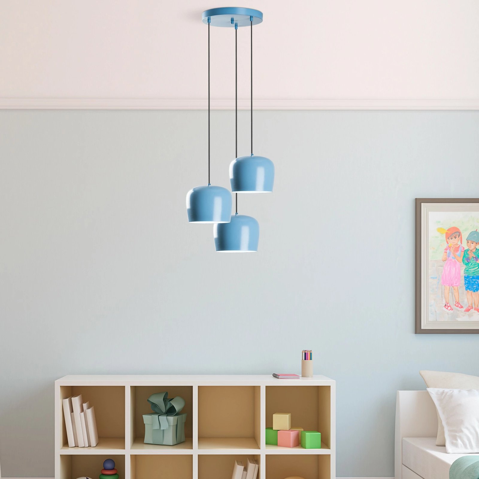 Llambë tavani Opviq, Yozgat - N - 1413, ngjyrë kaltër e çelët