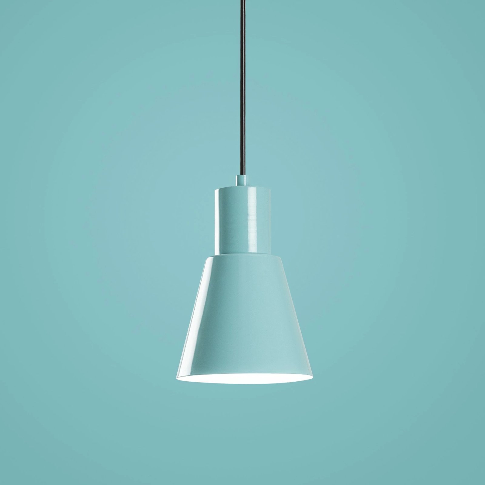 Llambë tavani Opviq, Konikkem - 6357 - 3, ngjyrë turquoise