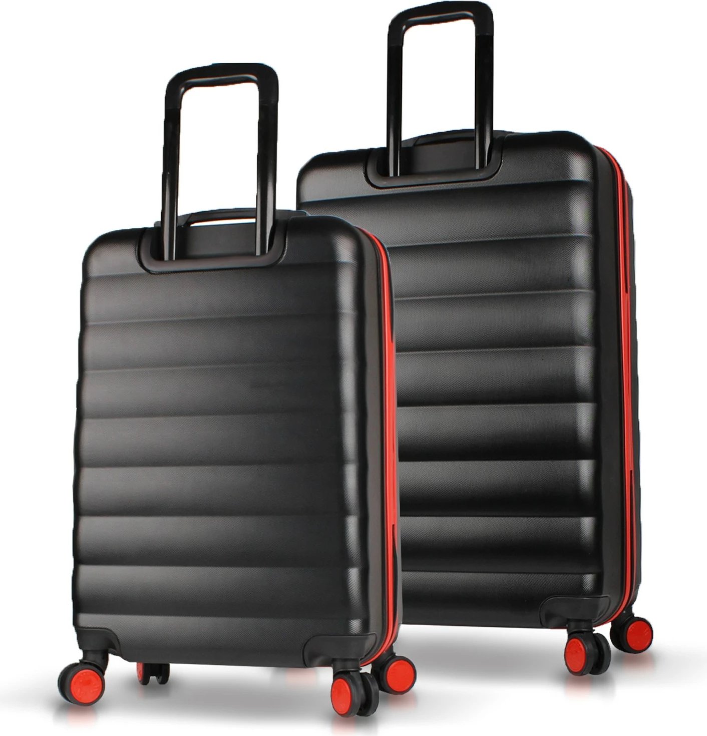 Set valixhesh (2 copë), ngjyrë e zezë, Zoozie Bags, 6605