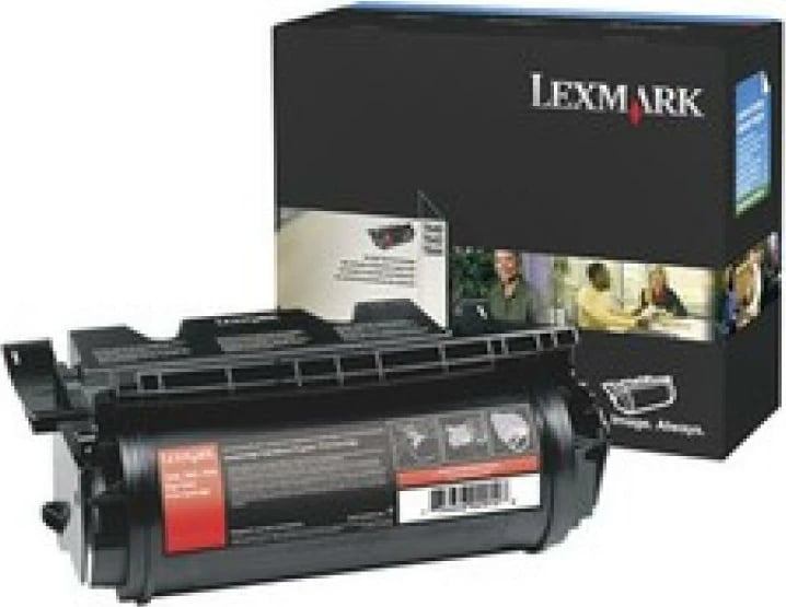 Toner Lexmark 64040HW, për printerë T640/T642/T644, rendiment 9,750–23,700 faqe, zi