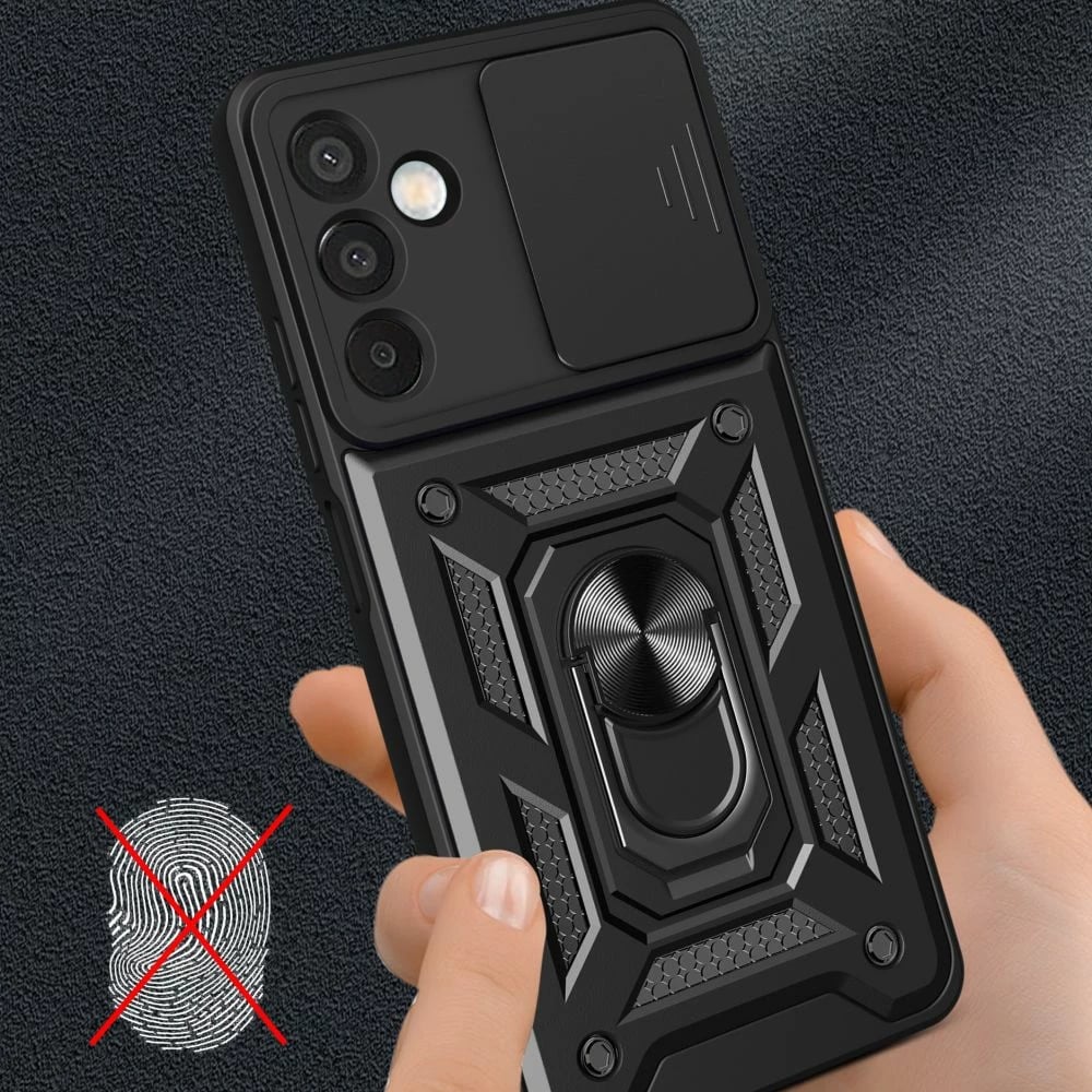Mbështjellës Tech-Protect CamShield Pro për Samsung Galaxy M15 5G, i zi