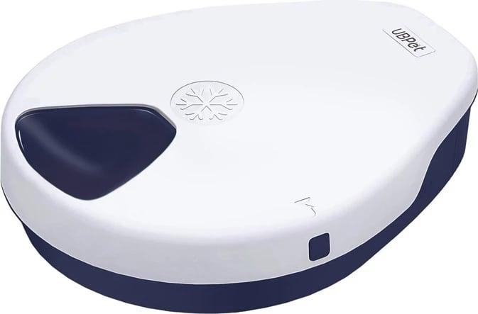 Shpërndarës automatik ushqimi UBPet F10 me ftohje, për mace/qen, 5 dhoma, 330 ml, bardhë