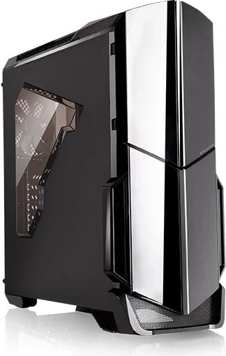 Kasë Thermaltake Versa N21, me dritare, ngjyrë e zezë