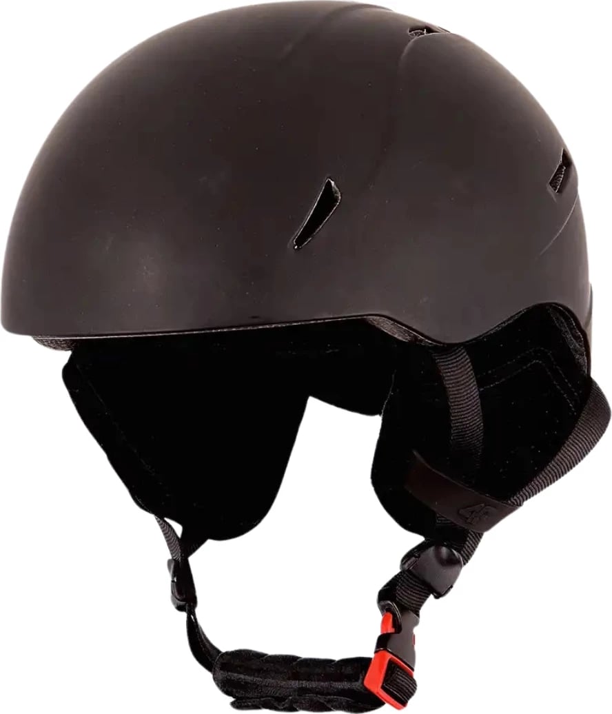 Helmetë skijimi për fëmijë 4F, e zezë