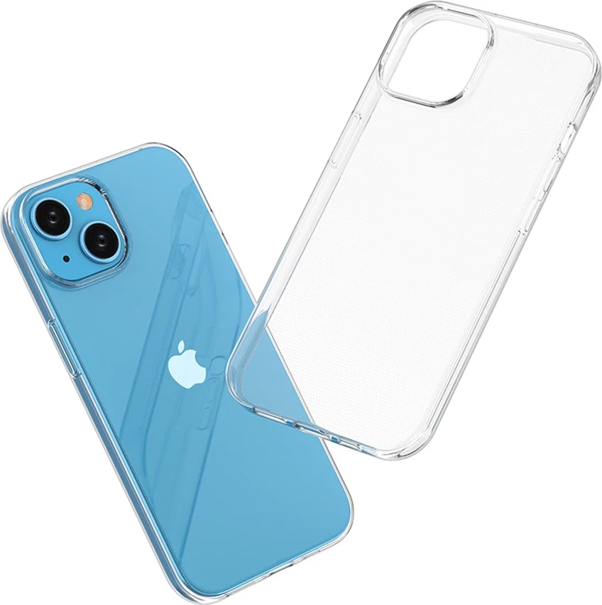 Mbështjellës Hurtel Ultra Clear për iPhone 15, 0.9mm, Transparent