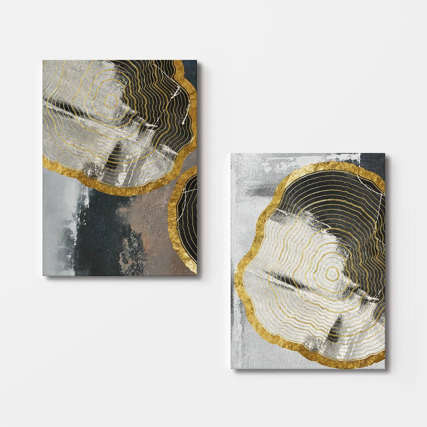 Pikturë dekorative në kanavacë (2 copë), Wallity, 2KNV4314, 70x100