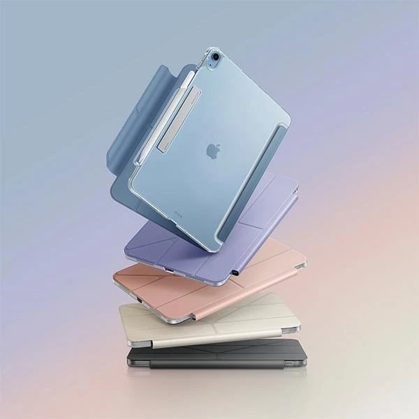 Mbështjellës UNIQ Camden Click për iPad Air 13" (2024), Kaltër