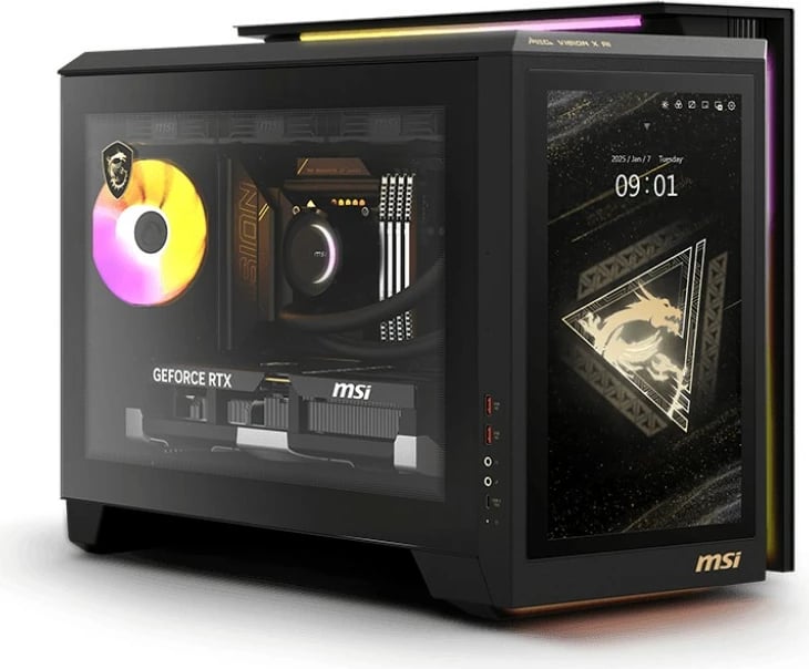Kompjuter MSI MEG Vision X AI 2NVV7-009AT, Core Ultra 7 265K, RTX5080, 32GB/2TB, Win11