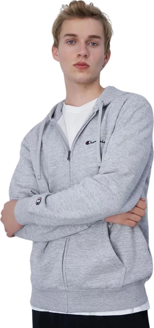 Duks Champion Full Zip për meshkuj, Gri