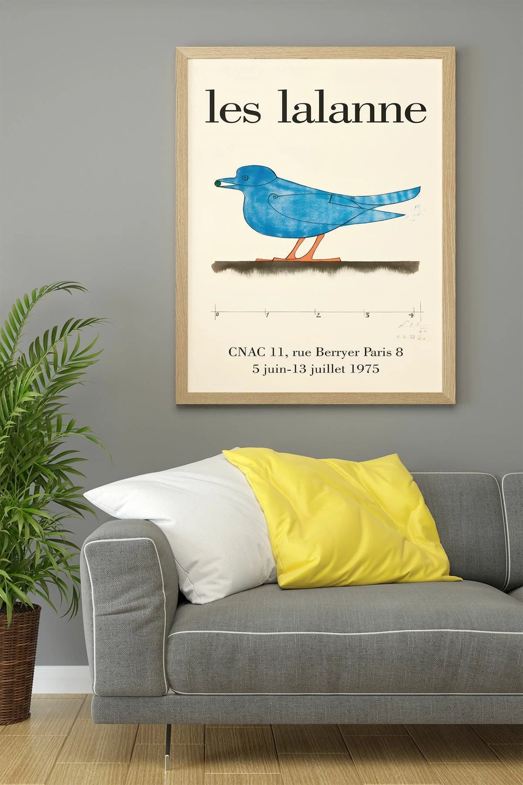 Pikturë dekorative me kornizë, Wallity, Lmnmdl40, shumëngjyrëshe, 33x48cm