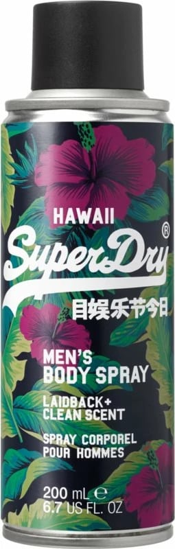 Deodorant Superdry Hawaii, 200 ml