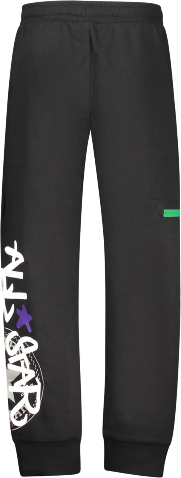 Pantallona sportive për djem CONVERSE, të zeza