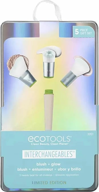 Set aksesorësh për grim ECOTOOLS Interchangables Blush Glow Set, 5 copë