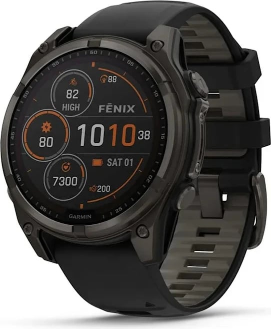 Smartwatch Garmin fenix 8, 51 mm, 32 GB, Titanium, i zi