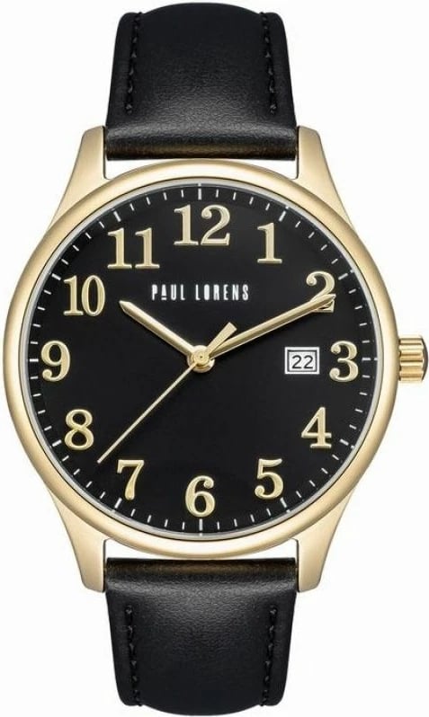 Orë dore për meshkuj Paul Lorens, e zezë