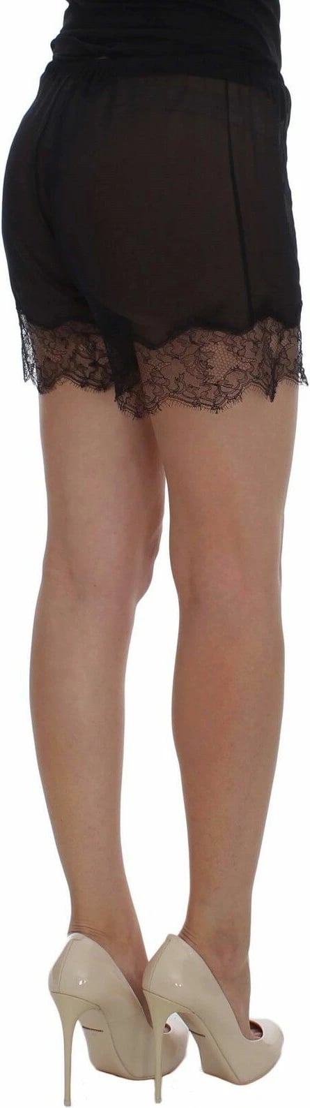 Pizhame të poshtme për femra Dolce & Gabbana, të zeza 