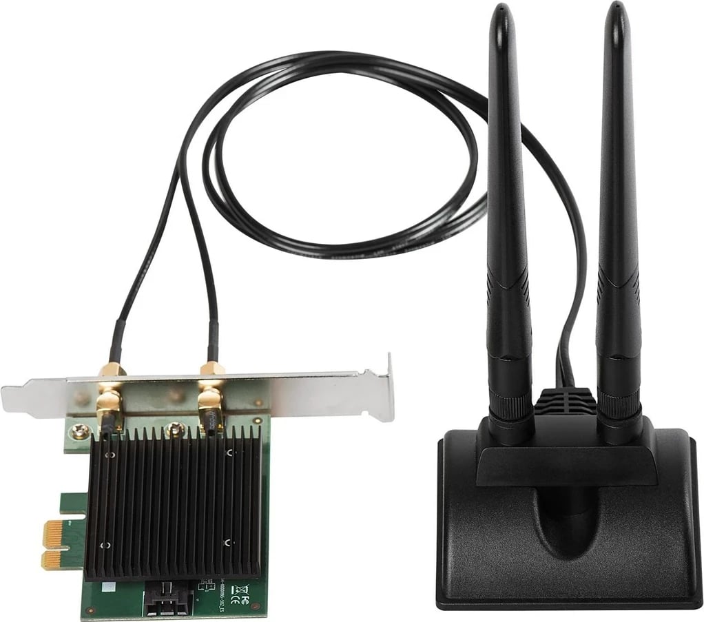 Kartë rrjeti Edimax EW-7833AXP, PCI Express, Dual-band, E zezë