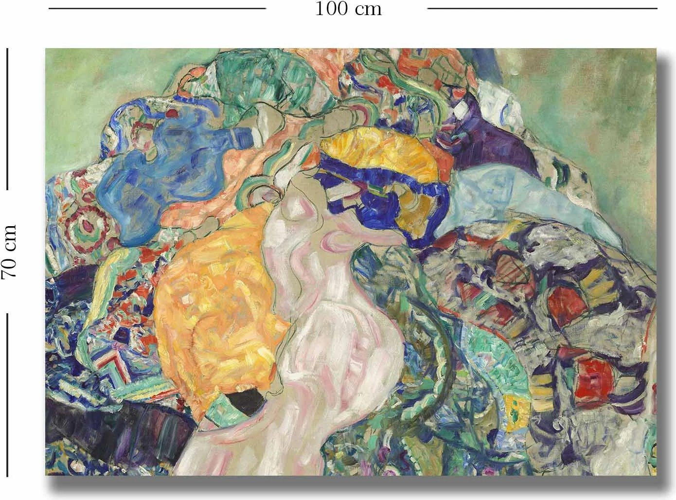 Pikturë dekorative në kanavacë, Wallity, 70100KLIMT008