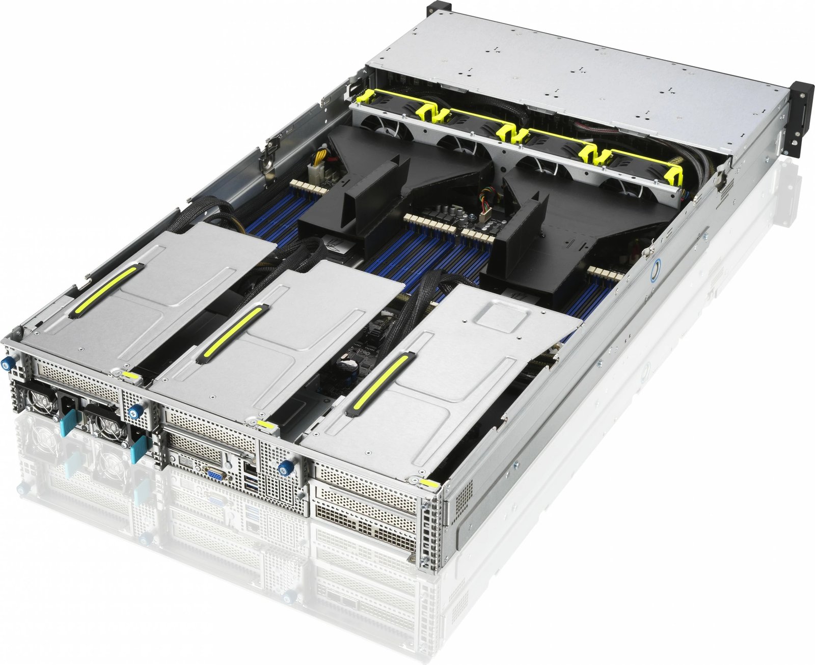 Server ASUS RS720A-E11-RS24U, Socket SP3, DDR4-SDRAM, Silver