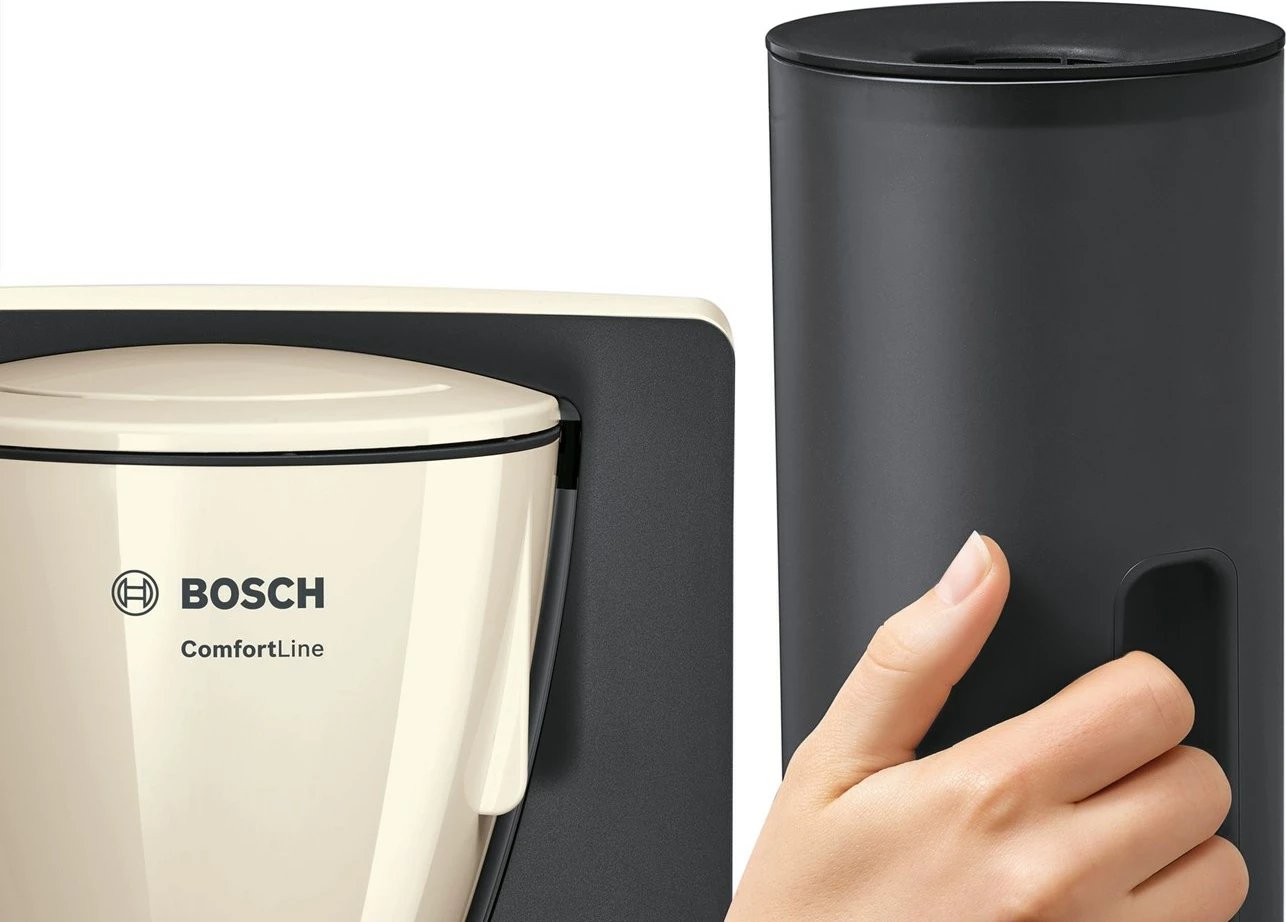 Aparat për kafe Bosch TKA6A047, 1.25 L, 1200W, bezhë/i zi 