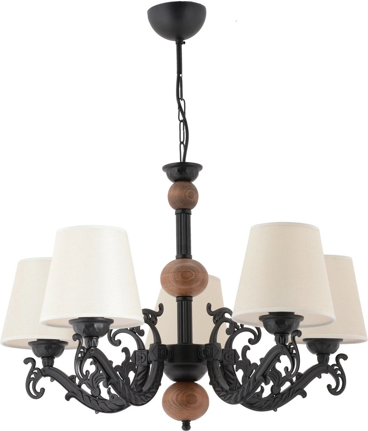 Llambadar Opviq Fiona, dru, e bardhë, e zezë, kafe